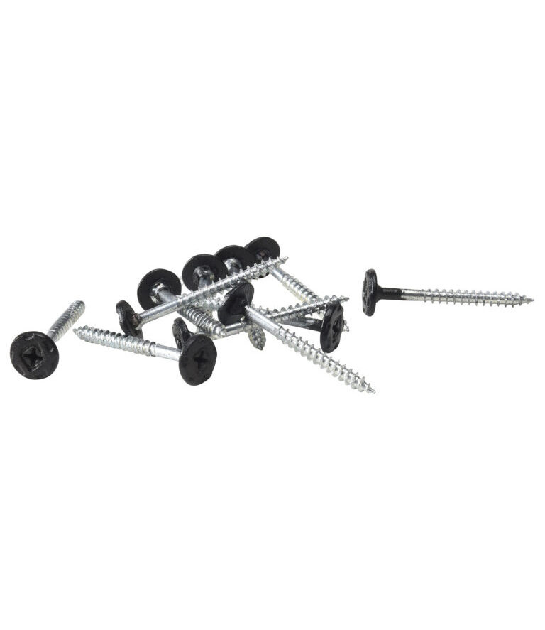 Wood wool screws PH2 Black